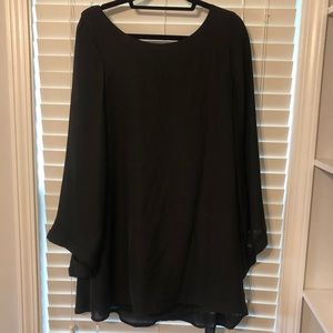 Show Me Your Mumu long sleeve black dress
